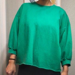 Rachel Comey Fond Sweatshirt in Kelly Green